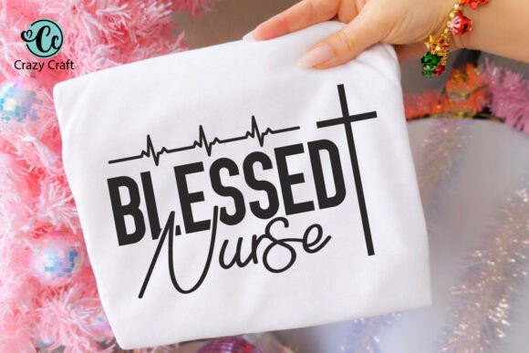 Blessed Nurse Svg Png, Nurse Design
