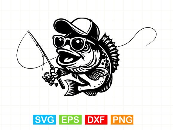 Cool Fisherman Fish SVG Review