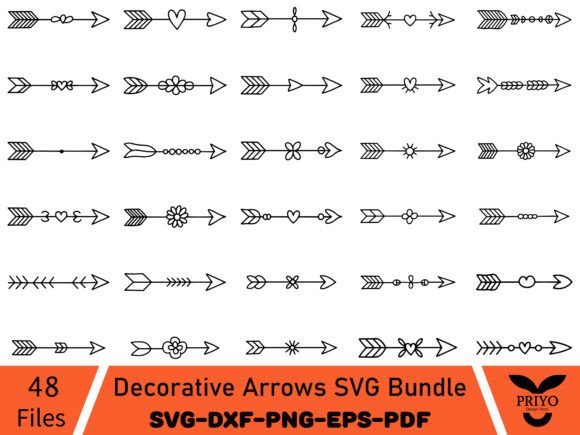 Decorative Arrows SVG Bundle Review