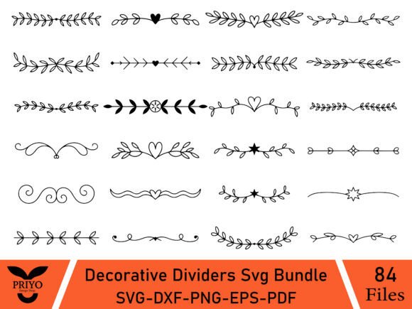 Decorative Dividers Svg Bundle Review