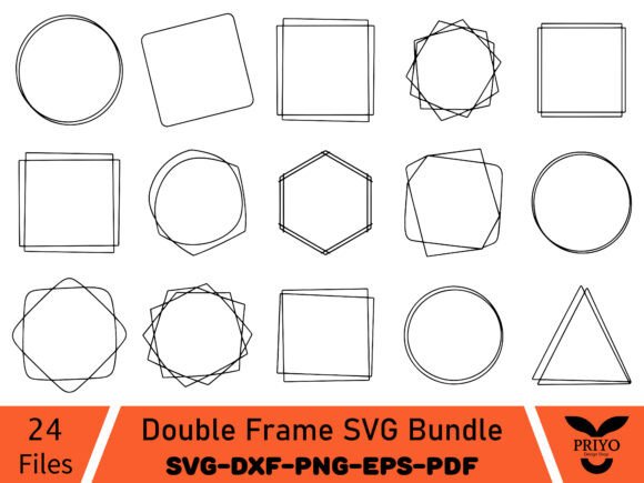 Double Frame SVG Bundle Review