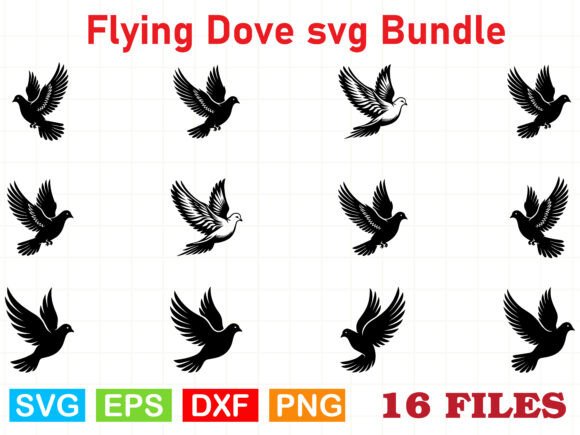 Flying Dove Svg Bundle Review