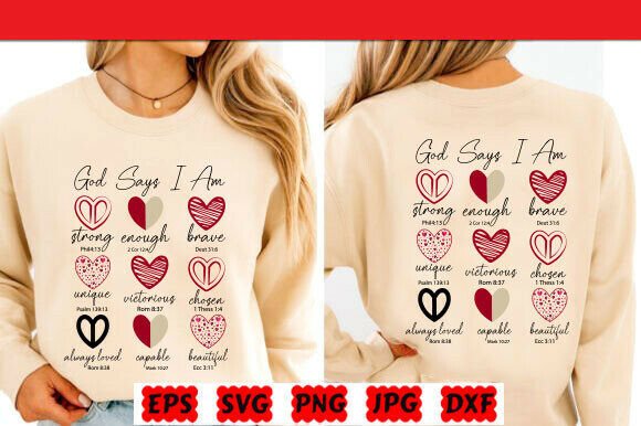 God Says I Am Coquette Valentine Svg Png