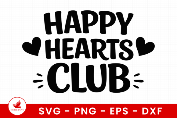 Happy Hearts Club SVG Review