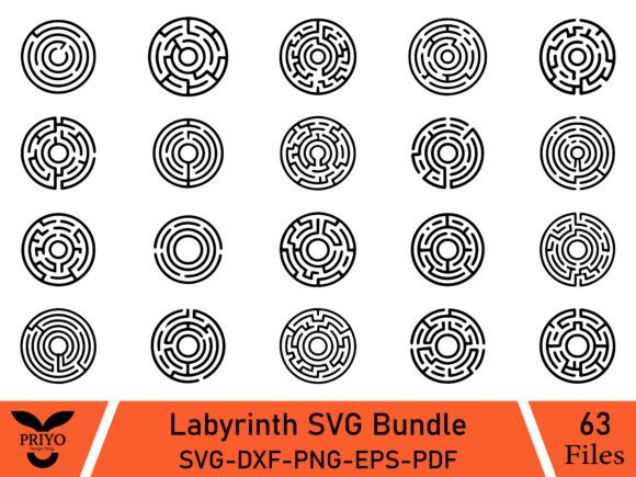 Labyrinth SVG Bundle Review