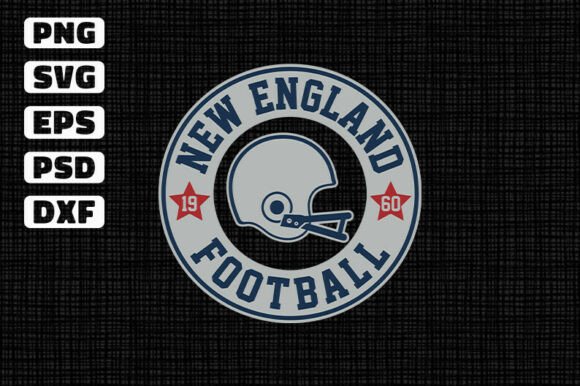 New England Football SVG