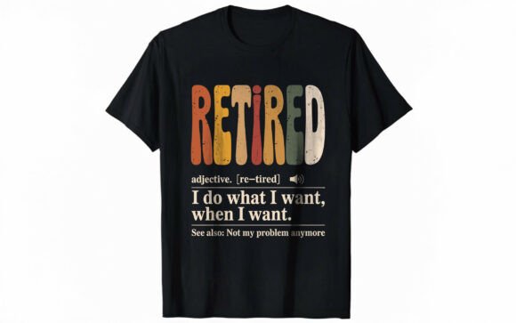 Officially Retirement Definition SVG