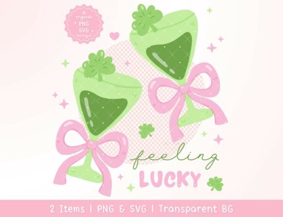 Pastel Lucky Potion PNG SVG St Patrick