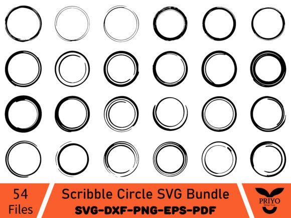 Scribble Circle SVG Bundle Review