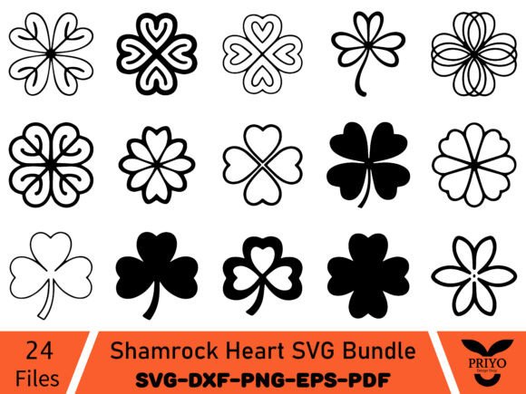 Shamrock Heart SVG Bundle Review