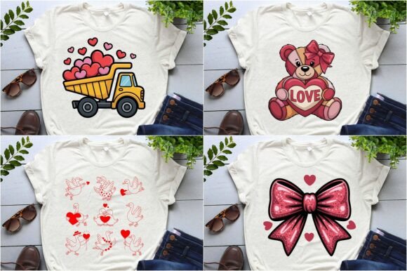 Valentine's Day T-Shirt Design PNG SVG